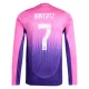 Günstige Deutschland Kai Havertz 7 Herrentrikot Auswärts EURO 2024 Langarm
