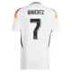 Günstige Deutschland Kai Havertz 7 Herrentrikot Heim EURO 2024 Kurzarm