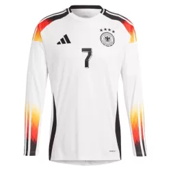 Günstige Deutschland Kai Havertz 7 Herrentrikot Heim EURO 2024 Langarm