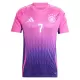 Günstige Deutschland Kai Havertz 7 Kindertrikot Auswärts EURO 2024 Kurzarm
