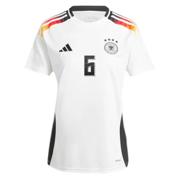 Günstige Deutschland Kimmich 6 Damentrikot Heim EURO 2024 Kurzarm