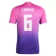 Günstige Deutschland Kimmich 6 Kindertrikot Auswärts EURO 2024 Kurzarm