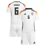 Günstige Deutschland Kimmich 6 Kindertrikot Heim EURO 2024 Kurzarm