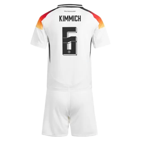 Günstige Deutschland Kimmich 6 Kindertrikot Heim EURO 2024 Kurzarm
