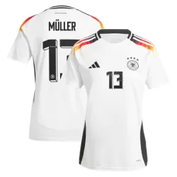 Günstige Deutschland Muller 13 Damentrikot Heim EURO 2024 Kurzarm Günstige Deutschland Muller 13 Damentrikot Heim EURO 2024 Kurzarm