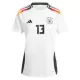 Günstige Deutschland Muller 13 Damentrikot Heim EURO 2024 Kurzarm