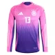 Günstige Deutschland Muller 13 Herrentrikot Auswärts EURO 2024 Langarm