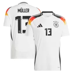 Günstige Deutschland Muller 13 Herrentrikot Heim EURO 2024 Kurzarm Günstige Deutschland Muller 13 Herrentrikot Heim EURO 2024 Kurzarm