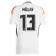 Günstige Deutschland Muller 13 Herrentrikot Heim EURO 2024 Kurzarm