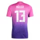 Günstige Deutschland Muller 13 Kindertrikot Auswärts EURO 2024 Kurzarm