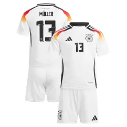 Günstige Deutschland Muller 13 Kindertrikot Heim EURO 2024 Kurzarm Günstige Deutschland Muller 13 Kindertrikot Heim EURO 2024 Kurzarm