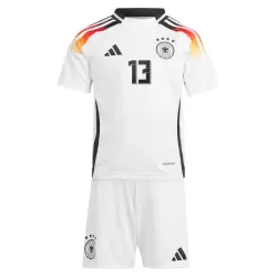 Günstige Deutschland Muller 13 Kindertrikot Heim EURO 2024 Kurzarm