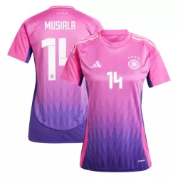 Günstige Deutschland Musiala 14 Damentrikot Auswärts EURO 2024 Kurzarm Günstige Deutschland Musiala 14 Damentrikot Auswärts EURO 2024 Kurzarm