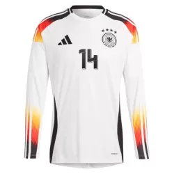 Günstige Deutschland Musiala 14 Herrentrikot Heim EURO 2024 Langarm