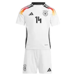 Günstige Deutschland Musiala 14 Kindertrikot Heim EURO 2024 Kurzarm