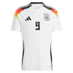 Günstige Deutschland Niclas Fullkrug 9 Herrentrikot Heim EURO 2024 Kurzarm