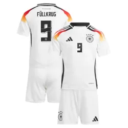 Günstige Deutschland Niclas Fullkrug 9 Kindertrikot Heim EURO 2024 Kurzarm