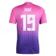 Günstige Deutschland Sane 19 Herrentrikot Auswärts EURO 2024 Kurzarm