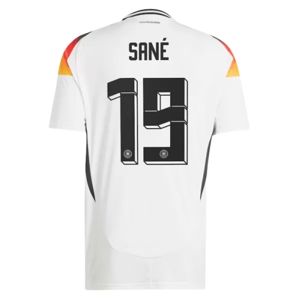Günstige Deutschland Sane 19 Herrentrikot Heim EURO 2024 Kurzarm