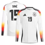 Günstige Deutschland Sane 19 Herrentrikot Heim EURO 2024 Langarm