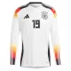 Günstige Deutschland Sane 19 Herrentrikot Heim EURO 2024 Langarm