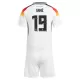 Günstige Deutschland Sane 19 Kindertrikot Heim EURO 2024 Kurzarm