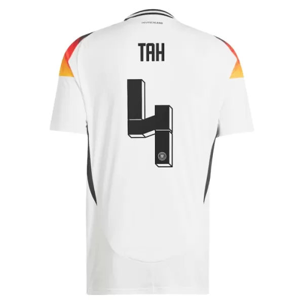 Günstige Deutschland Tah 4 Herrentrikot Heim EURO 2024 Kurzarm