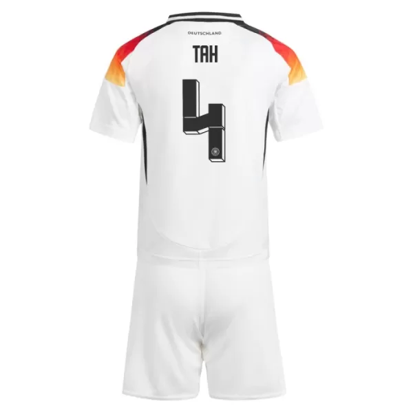 Günstige Deutschland Tah 4 Kindertrikot Heim EURO 2024 Kurzarm