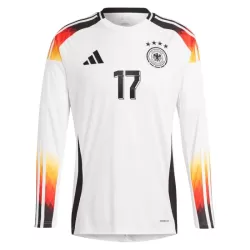 Günstige Deutschland Wirtz 17 Herrentrikot Heim EURO 2024 Langarm