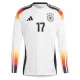 Günstige Deutschland Wirtz 17 Herrentrikot Heim EURO 2024 Langarm