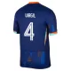 Günstige Niederlande Virgil 4 Kindertrikot Auswärts EURO 2024 Kurzarm