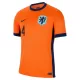Günstige Niederlande Virgil 4 Kindertrikot Heim EURO 2024 Kurzarm