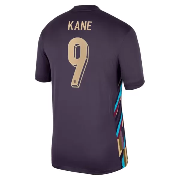 Günstige England Kane 9 Herrentrikot Auswärts EURO 2024 Kurzarm