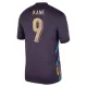 Günstige England Kane 9 Herrentrikot Auswärts EURO 2024 Kurzarm