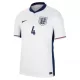 Günstige England Rice 4 Herrentrikot Heim EURO 2024 Kurzarm