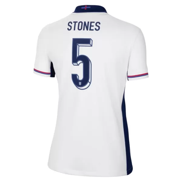 Günstige England Stones 5 Damentrikot Heim EURO 2024 Kurzarm