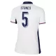 Günstige England Stones 5 Damentrikot Heim EURO 2024 Kurzarm