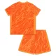 Günstige England Torwart Kindertrikot EURO 2024 Kurzarm Orange