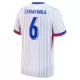 Günstige Frankreich Camavinga 6 Herrentrikot Auswärts EURO 2024 Kurzarm