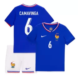 Günstige Frankreich Camavinga 6 Kindertrikot Heim EURO 2024 Kurzarm Günstige Frankreich Camavinga 6 Kindertrikot Heim EURO 2024 Kurzarm