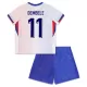 Günstige Frankreich Dembele 11 Kindertrikot Auswärts EURO 2024 Kurzarm