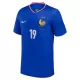 Günstige Frankreich Fofana 19 Herrentrikot Heim EURO 2024 Kurzarm