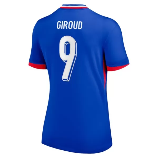 Günstige Frankreich Giroud 9 Damentrikot Heim EURO 2024 Kurzarm