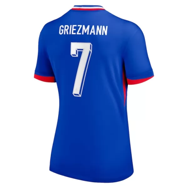 Günstige Frankreich Griezmann 7 Damentrikot Heim EURO 2024 Kurzarm
