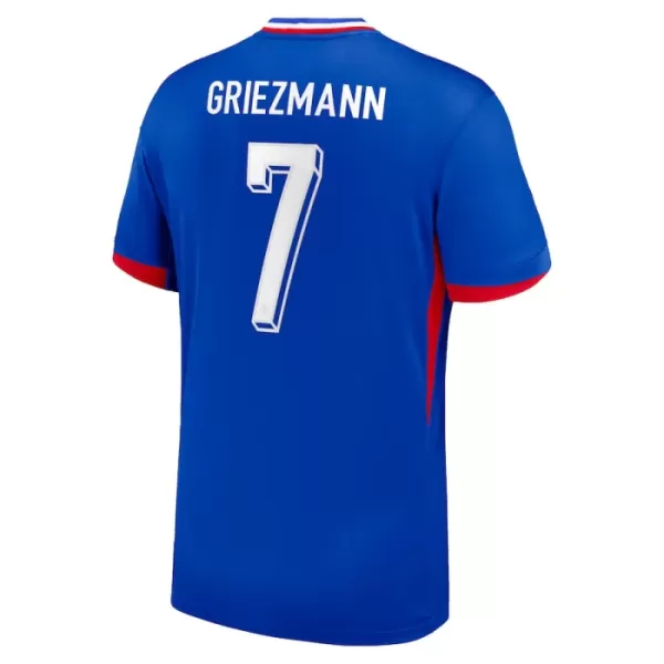 Günstige Frankreich Griezmann 7 Herrentrikot Heim EURO 2024 Kurzarm