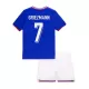 Günstige Frankreich Griezmann 7 Kindertrikot Heim EURO 2024 Kurzarm
