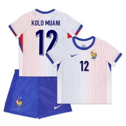 Günstige Frankreich Kolo Muani 12 Kindertrikot Auswärts EURO 2024 Kurzarm Günstige Frankreich Kolo Muani 12 Kindertrikot Auswärts EURO 2024 Kurzarm