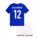 Günstige Frankreich Kolo Muani 12 Kindertrikot Heim EURO 2024 Kurzarm
