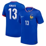 Günstige Frankreich Konate 13 Herrentrikot Heim EURO 2024 Kurzarm