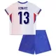 Günstige Frankreich Konate 13 Kindertrikot Auswärts EURO 2024 Kurzarm